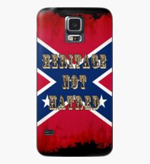 Heritage, Not Hatred - Confederate Flag Case/Skin for Samsung Galaxy
