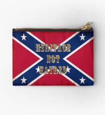 Heritage, Not Hatred - Confederate Flag Studio Pouch