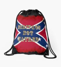 Erbe, nicht Hass - Flagge der Konföderierten Rucksackbeutel