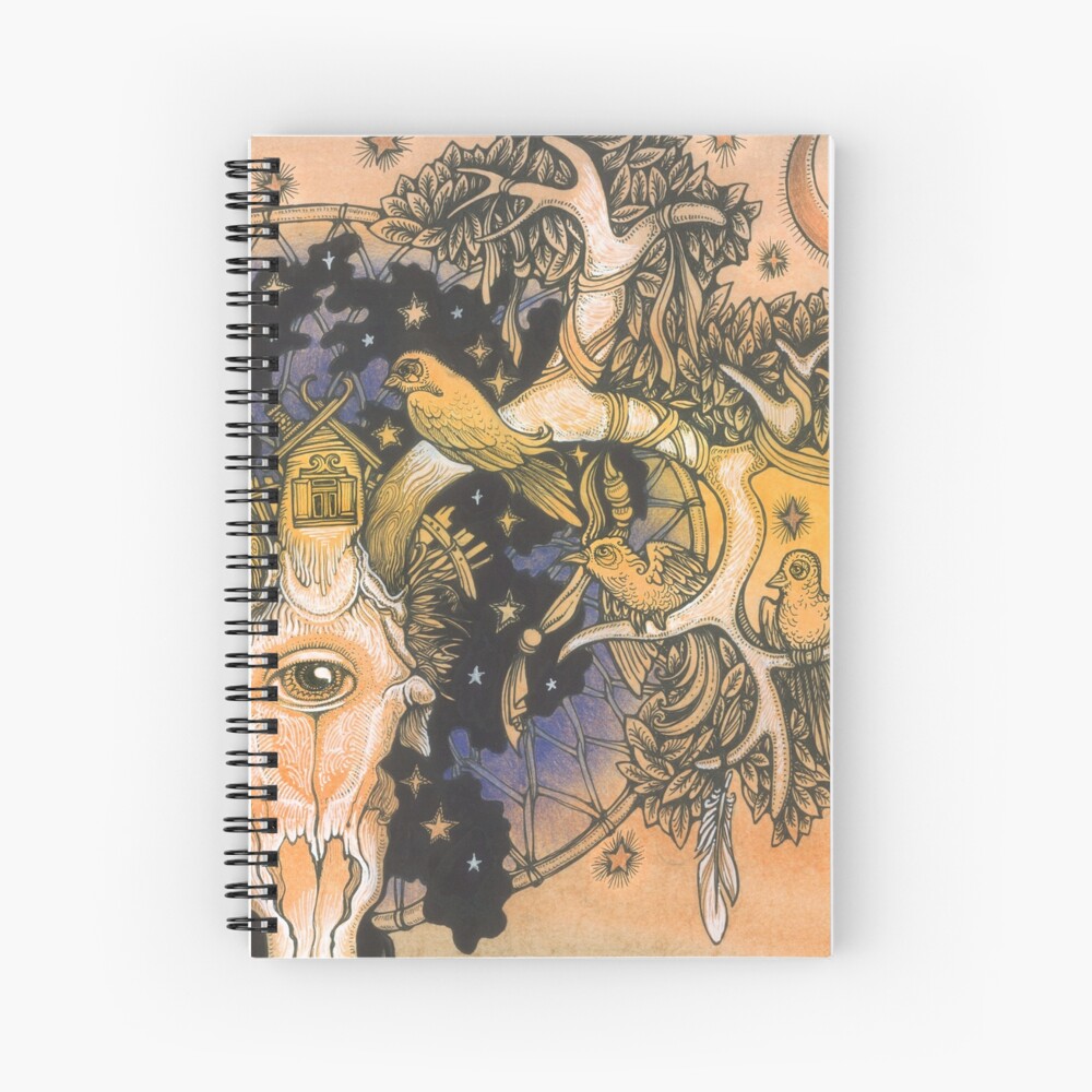 Parallel Universe Spiral Notebook