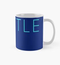 Seattle Blue Skyline Mug