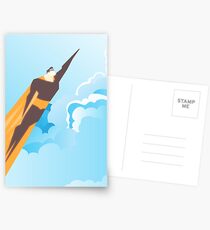 Generic Superhero Postcards