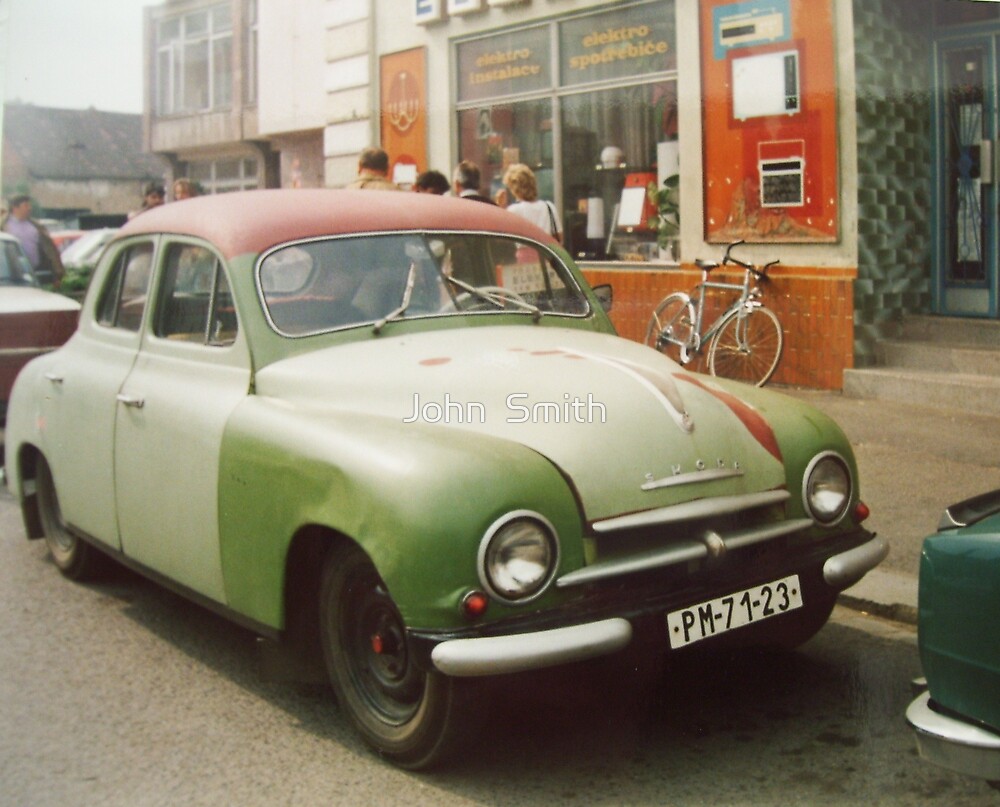 "" A very old Skoda. "" by John Smith Redbubble