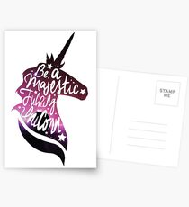 Be Like the Unicorn Postcards
