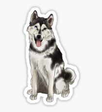 Husky Sticker