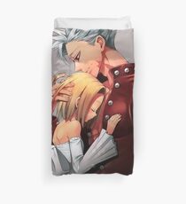 Ban And Elaine Duvet Cover
