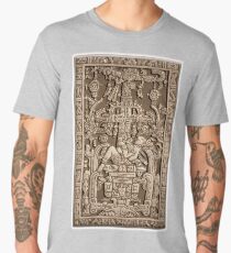 Ancient Astronaut, Pakal, Maya, sarcophagus lid, Men's Premium T-Shirt