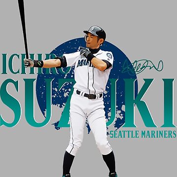 Nike Men's Seattle Mariners Ichiro Suzuki #51 Navy T-Shirt
