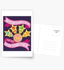 Slay Together, Stay Together - Sailor Scouts Postcards