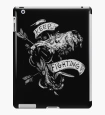 Keep Fighting iPad Case/Skin