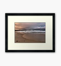 North to Bar Beach Framed Print
