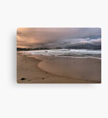 North to Bar Beach Canvas Print