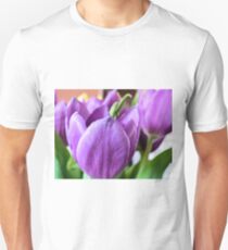 purple tulips Unisex T-Shirt