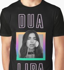 Dua Lipa Flower Graphic T-Shirt