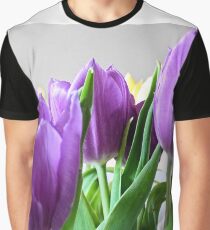 purple tulips Graphic T-Shirt