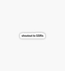 SSRIs Sticker