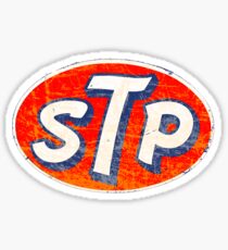 STP racing additives Sticker