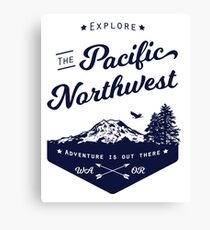 Explore The Pacific Northwest Canvas Print