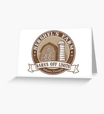 Hershel's Farm Greeting Card