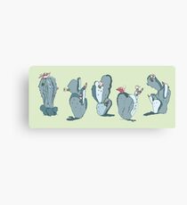Cactus Community Canvas Print