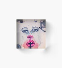 Makeup face Acrylic Block