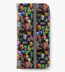 horror collection print mini iPhone Wallet/Case/Skin