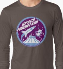 SPACE MOUNTAIN (purple and blue) Long Sleeve T-Shirt