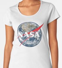 NASA View of Earth Women's Premium T-Shirt