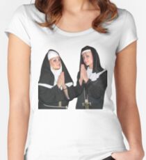 Saint Paris Hilton and Nicole Richie Women's Fitted Scoop T-Shirt