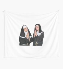 Saint Paris Hilton and Nicole Richie Wall Tapestry