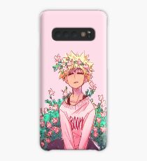 Bakugou in Pink Case/Skin for Samsung Galaxy
