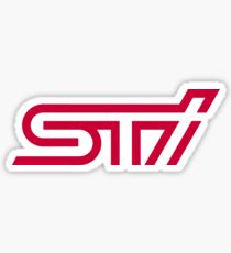 STI Logo Sticker