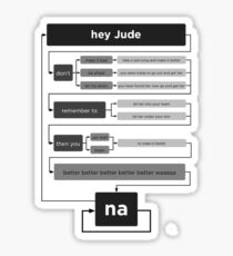 Hey Jude Sticker