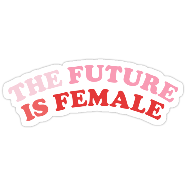 the future is female tee