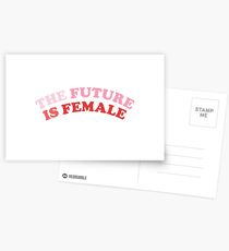 The Future Is Female Postcards