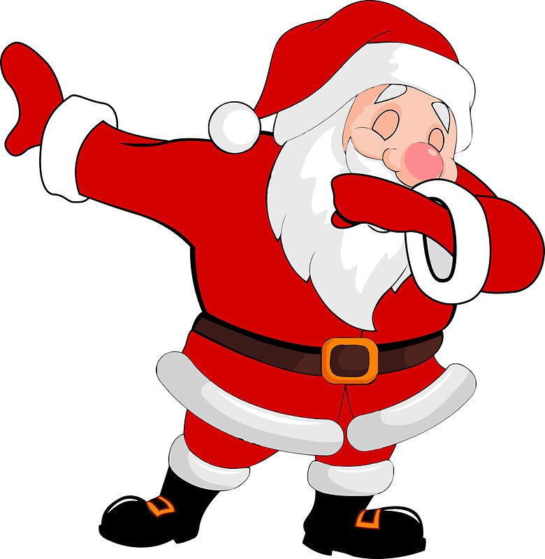 Download "Dabbing Santa - Dab Samichlaus Christmas Gift" Stickers ...