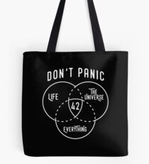 42 The Answer to Life, Universe, and Everything. Tote Bag