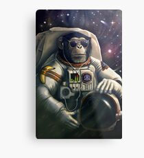 Space Farer Metal Print