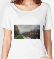 Amsterdam Canal Women's Relaxed Fit T-Shirt