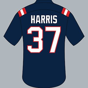 Damien Harris jersey with number 37 Poster for Sale by Justtrendytees