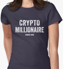 Crypto Millionaire Women's Fitted T-Shirt