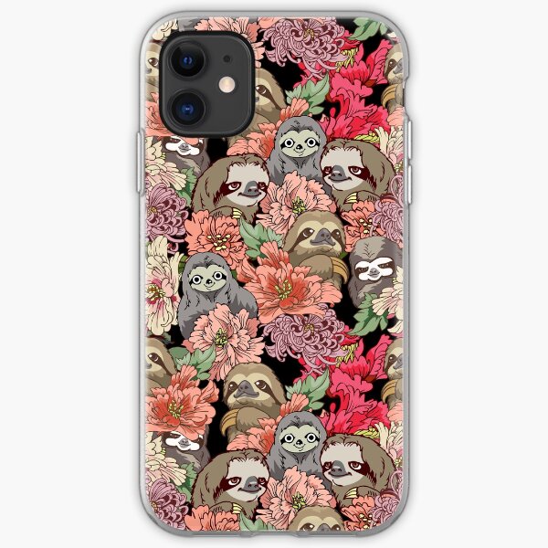 Little Sloth and Big Axolotl Watercolor iPhone 11 case Little Sloth and Big Axolotl Watercolor iPhone 11 case