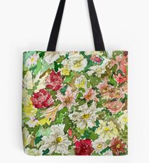 Flowers in Watercolours Tote Bag