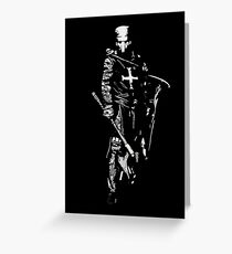 Crusader Knight Greeting Card