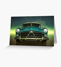 Old-timer Hudson Hornet Greeting Card