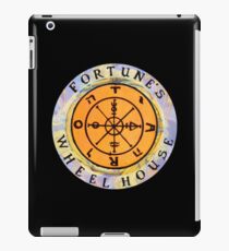 Fortune's Wheelhouse logo on black iPad Case/Skin