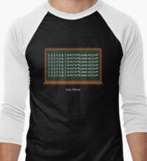 issa bank account Men's Baseball ¾ T-Shirt