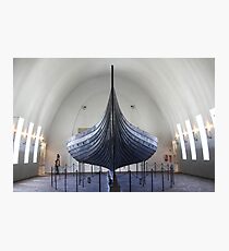 The Gokstad Viking Ship Photographic Print