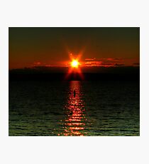 "Starry-Eyed" Sunset Photographic Print