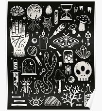 Kuriositäten: Bone Black Poster